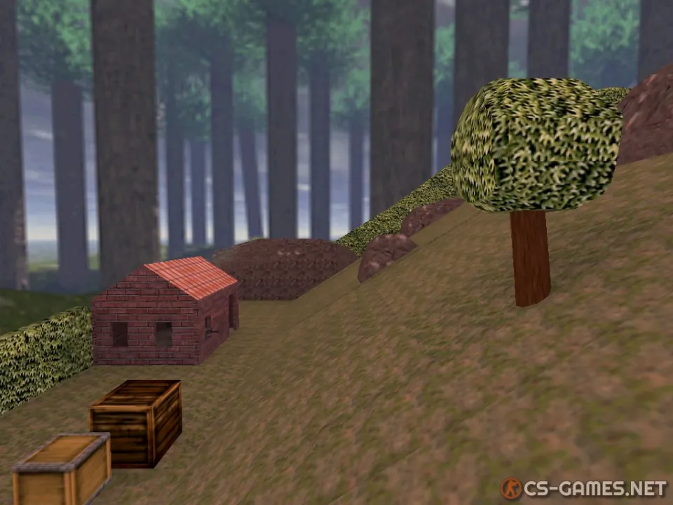 Карта de_mountainside для КС 1.6